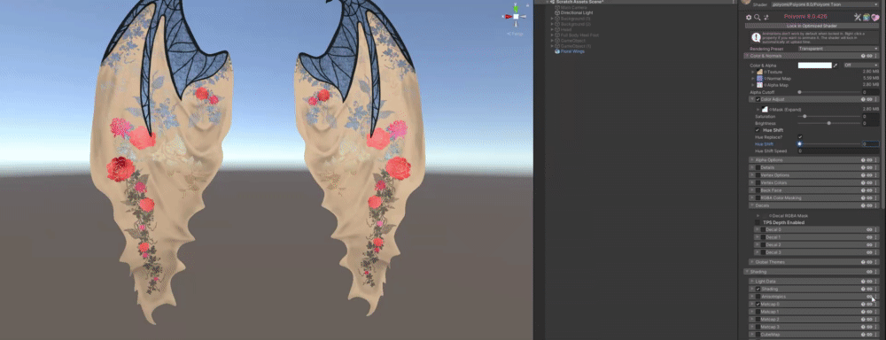 ✧ Floral Wings ✧