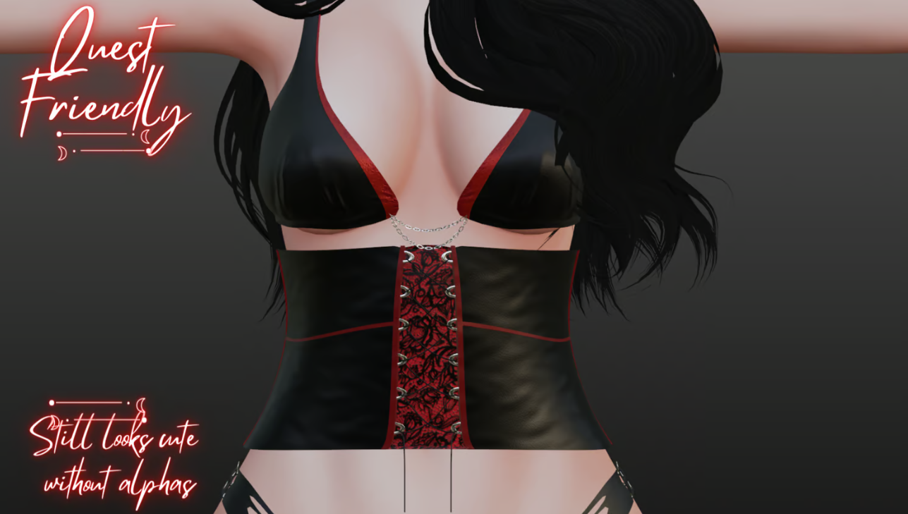 ✧ "Loose Ties" Lingerie Set ✧