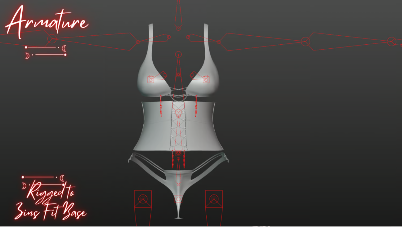 ✧ "Loose Ties" Lingerie Set ✧