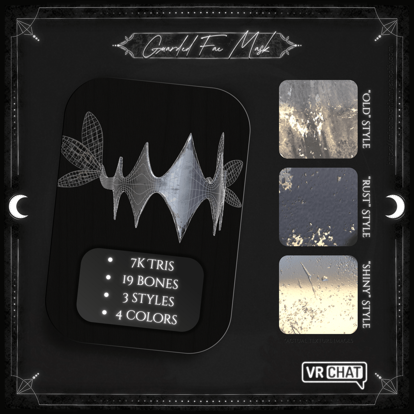 ✧ Guarded Fae Mask ✧