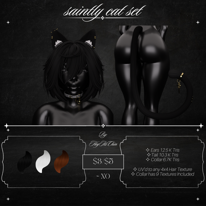 ✧ Saintly Cat Set ✧