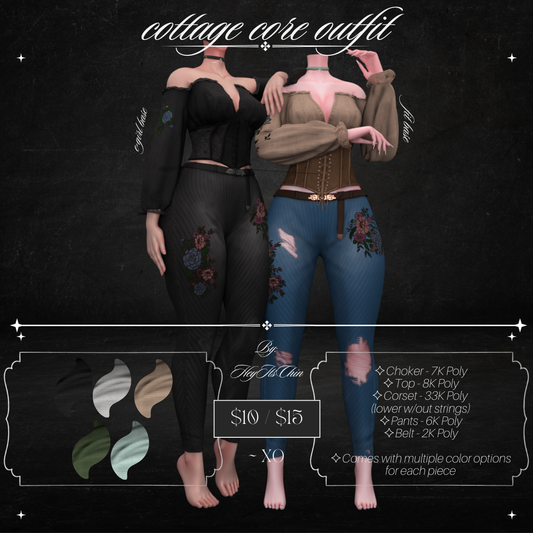 ✧ Cottage Core Set ✧