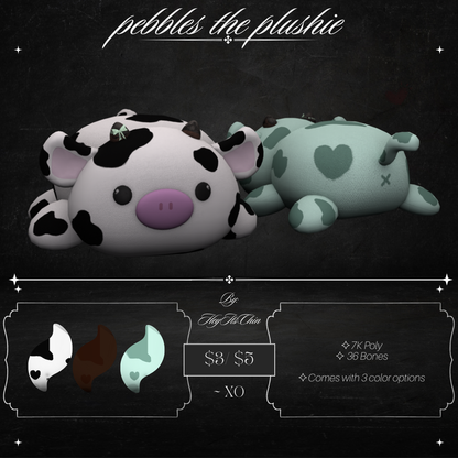 ✧ Pebbles the Plushie✧