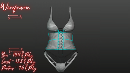 ✧ "Loose Ties" Lingerie Set ✧